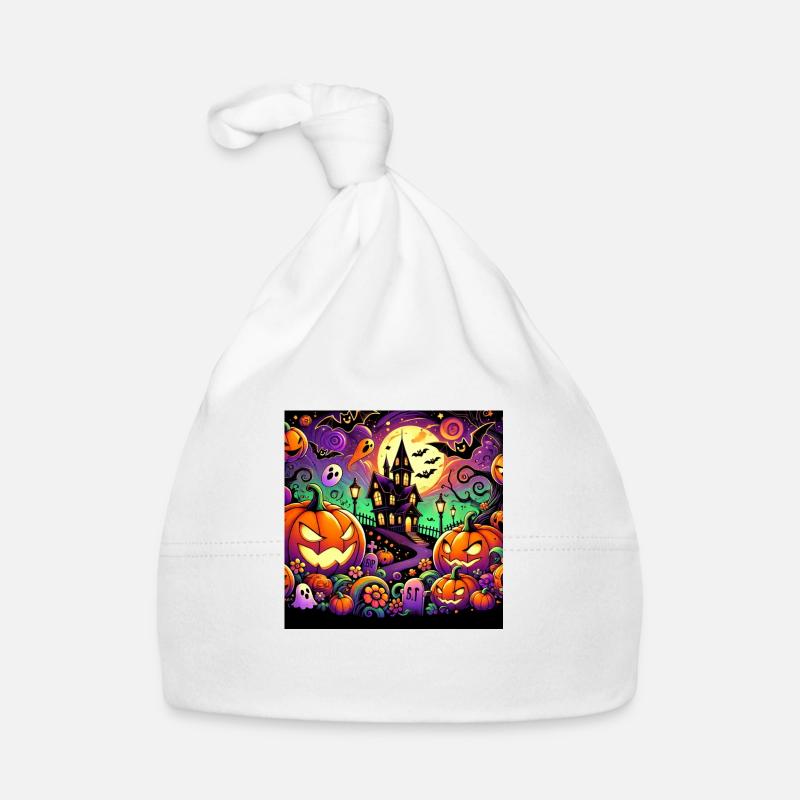 Jour d’Halloween Bonnet bio Bébé