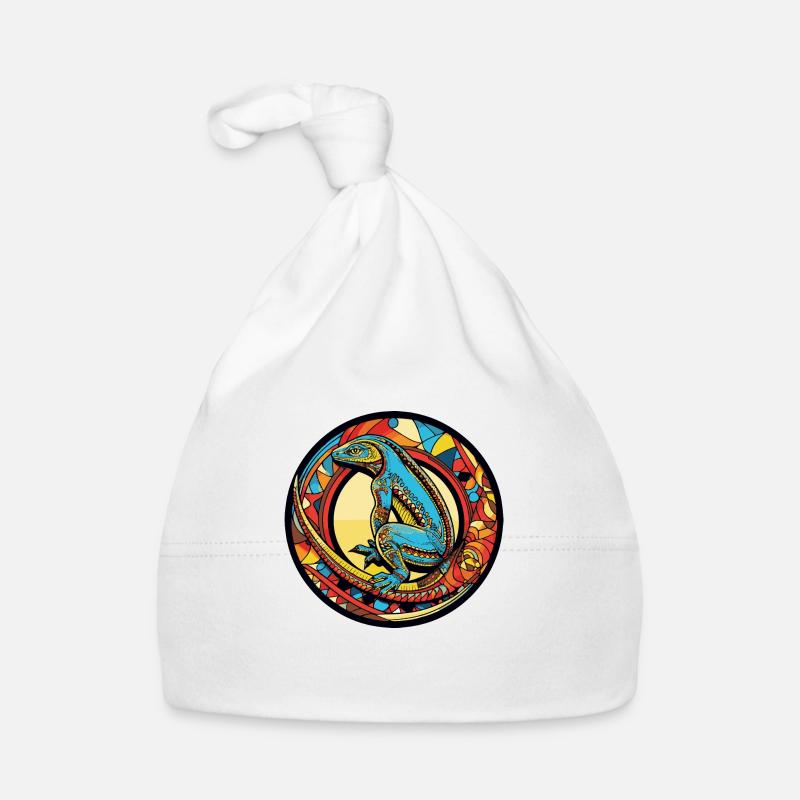 Bande dessinée Lézard Bonnet bio Bébé