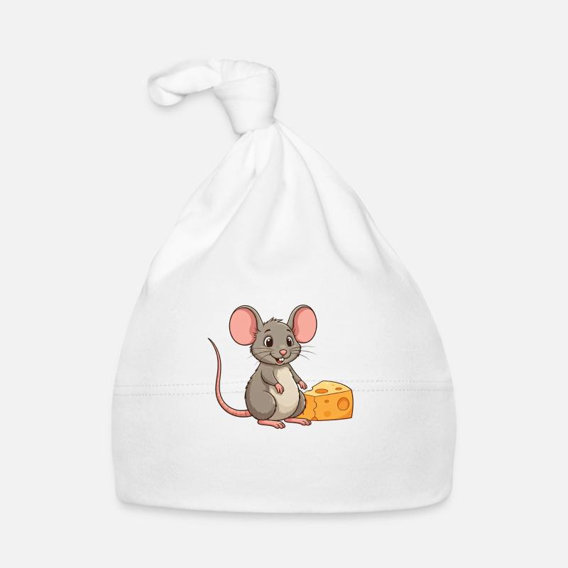 Maus Baby Bio-Mütze