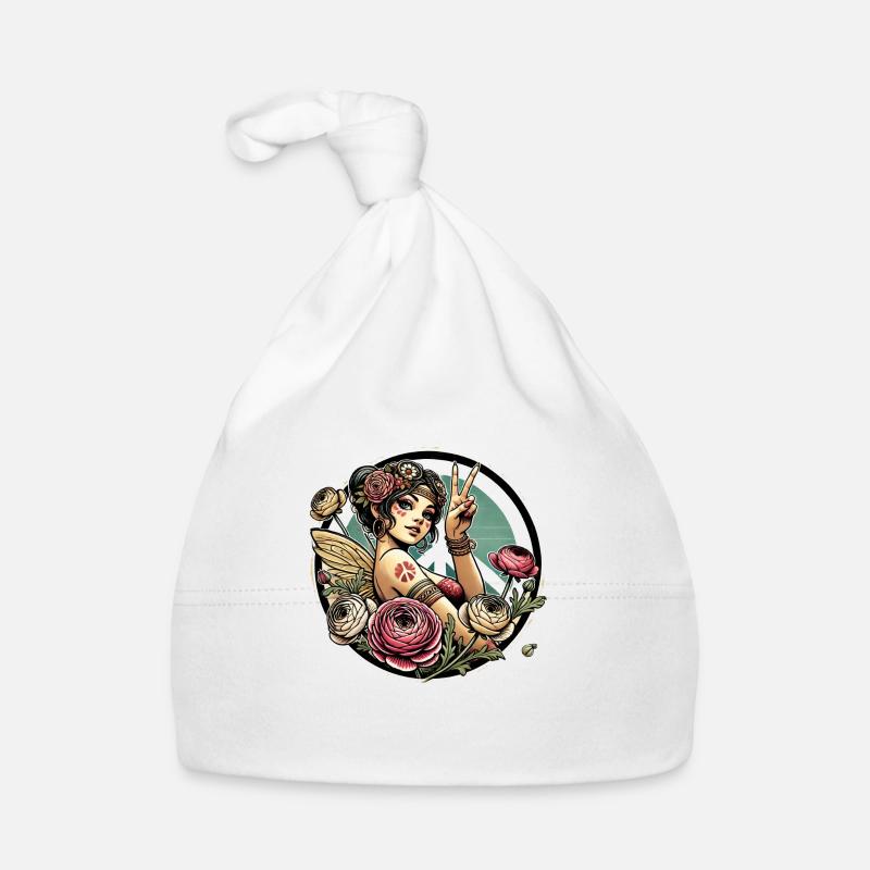 Hippie Fairy Organic Baby Cap