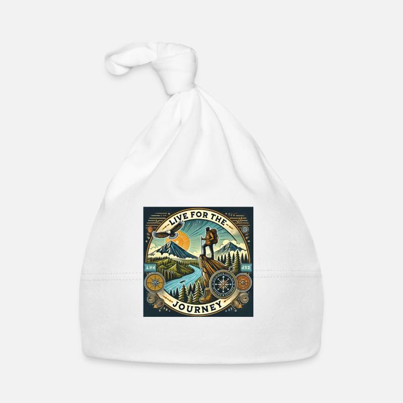 Live for the Journey Organic Baby Cap