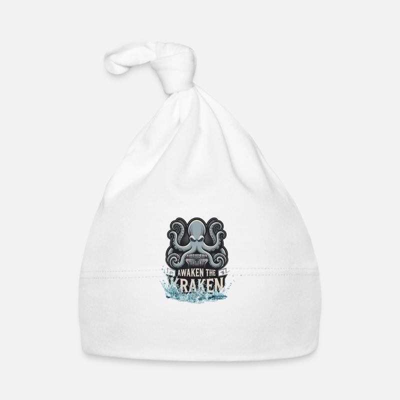 Kraken's Treasure Organic Baby Cap