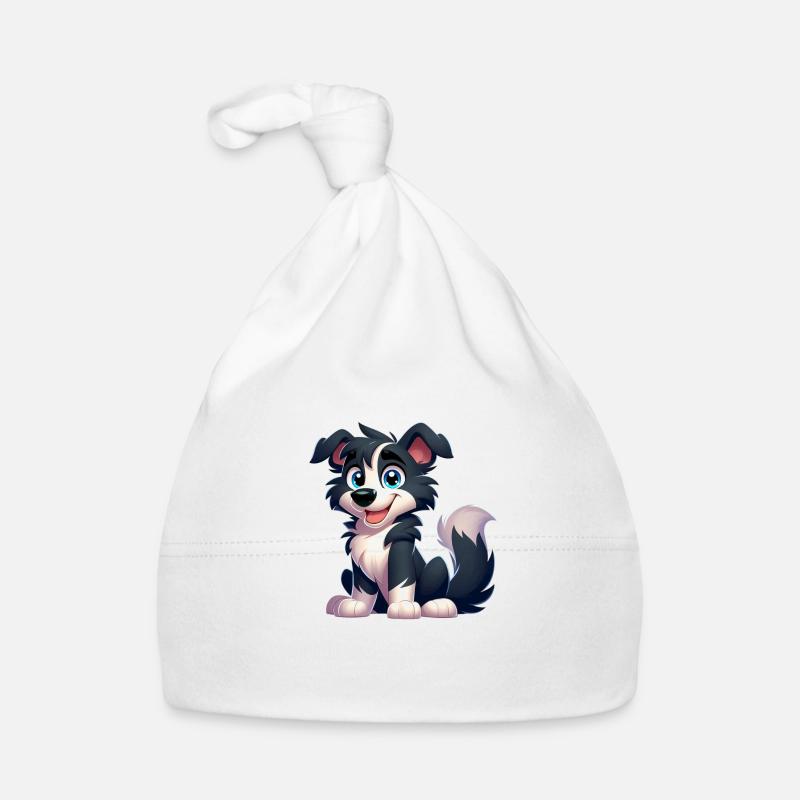 border collie 6 Bonnet bio Bébé