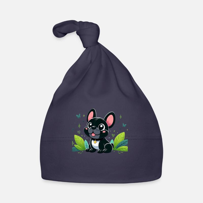 bouledogue français 2 Bonnet bio Bébé