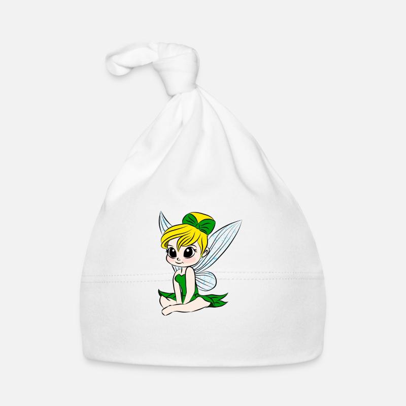 Petite Fée Assise Bonnet bio Bébé