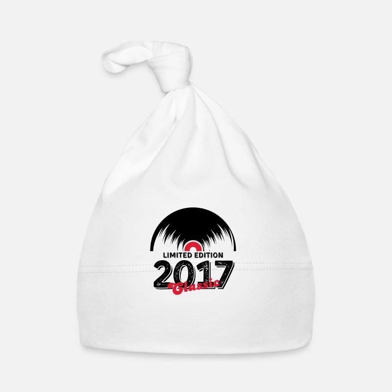 Limited edition 2017 Classic vinyle - Bonnet bio Bébé - blanc