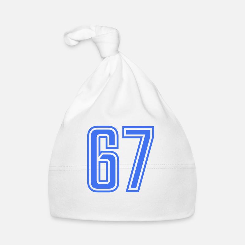 67 Babyhue af økologisk bomuld