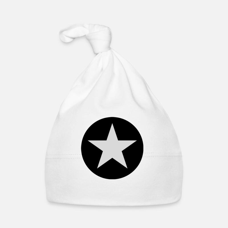 Stern Sticker Baby Bio-Mütze
