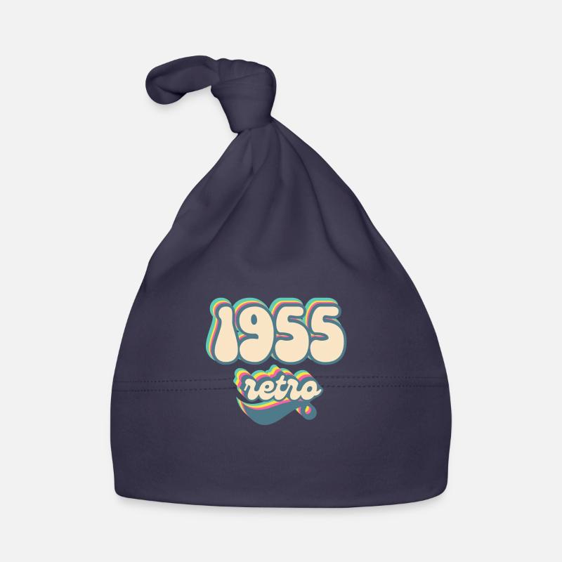 1955 Retro Gift Idea Organic Baby Cap