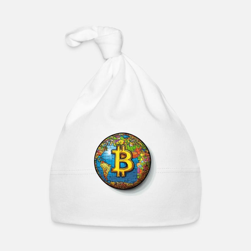 Bitcoin Global : La monnaie sans frontières ! Bonnet bio Bébé