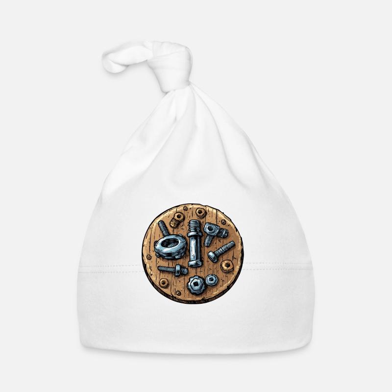 Screws & Nuts: Craftsmanship with Heart! Organic Baby Cap