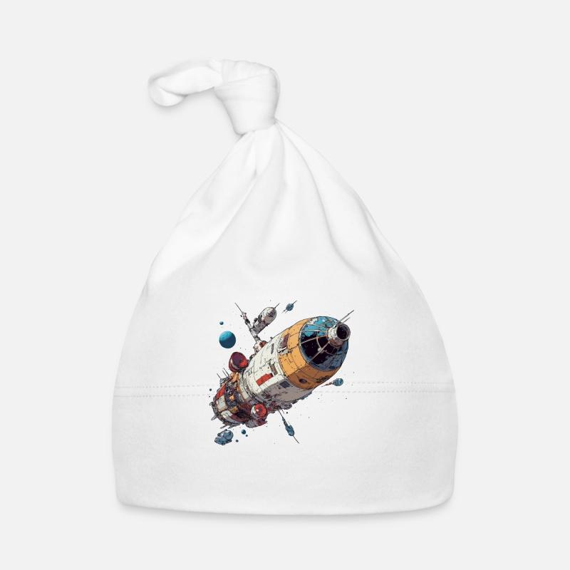 Orbital mission: The future in space Organic Baby Cap