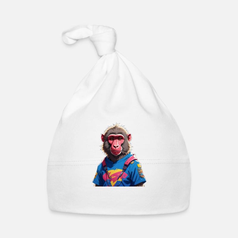 Baboon Organic Baby Cap