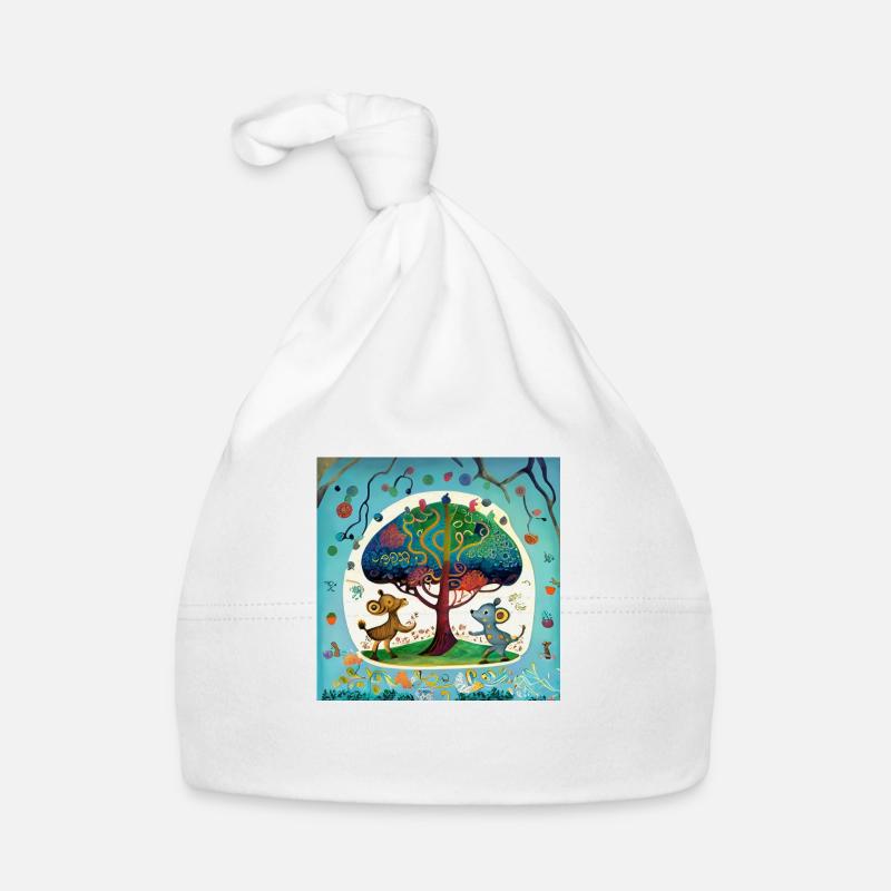 The Tree of Life Organic Baby Cap