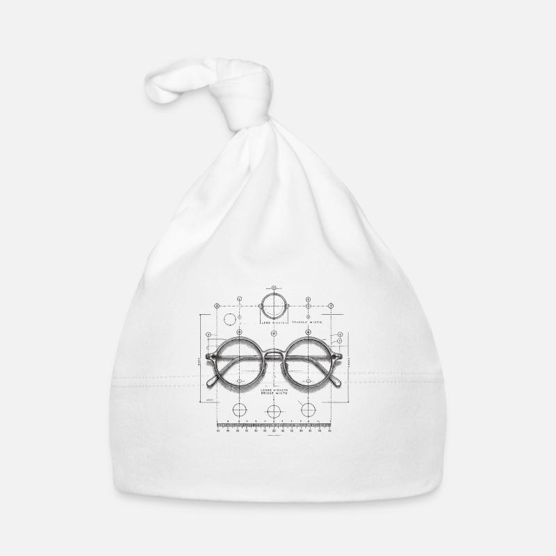 Brille Baby Bio-Mütze