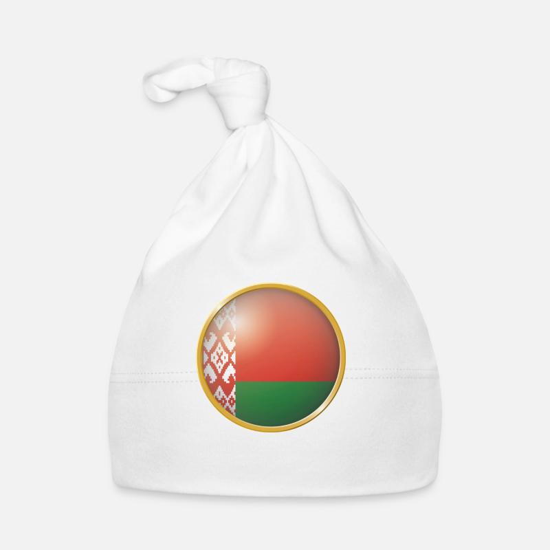 Belarus Emblem Baby Bio-Mütze