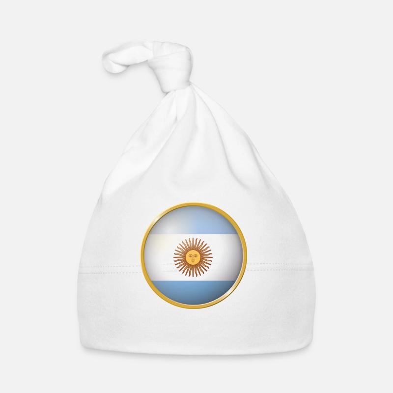Argentinien Emblem Baby Bio-Mütze