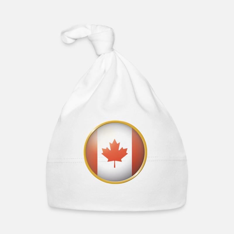 Kanada Emblem Baby Bio-Mütze