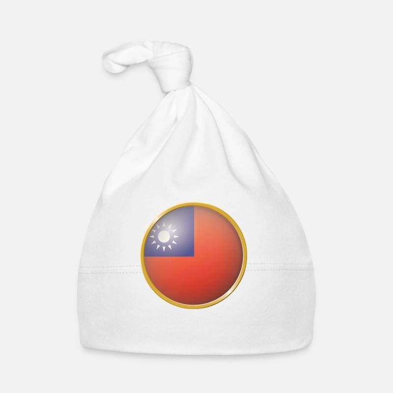 Taiwan Emblem Baby Bio-Mütze