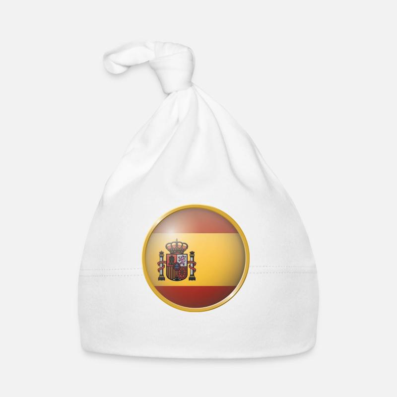 Spanien Emblem Baby Bio-Mütze