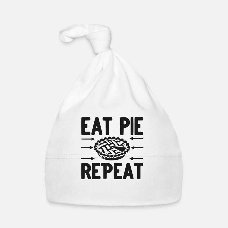 Eat Pie Repeat Organic Baby Cap