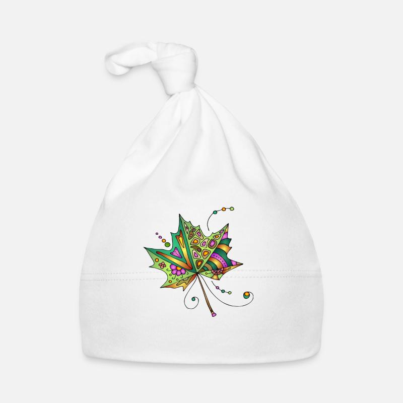 Blatt Baby Bio-Mütze