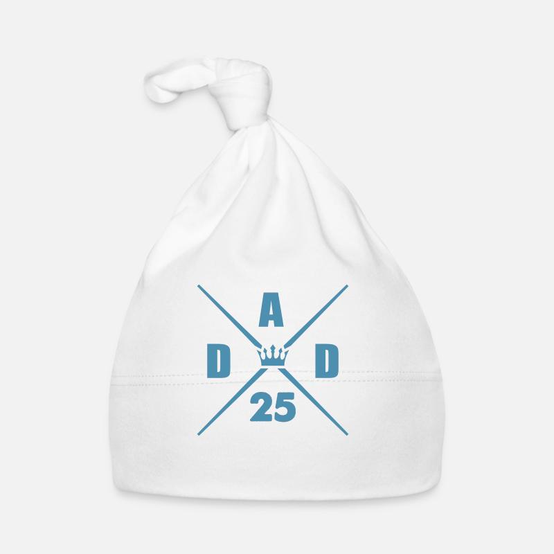 dad 25 papa Baby Bio-Mütze