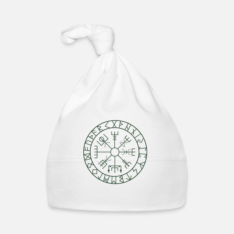 wikinger kompass 01 Baby Bio-Mütze