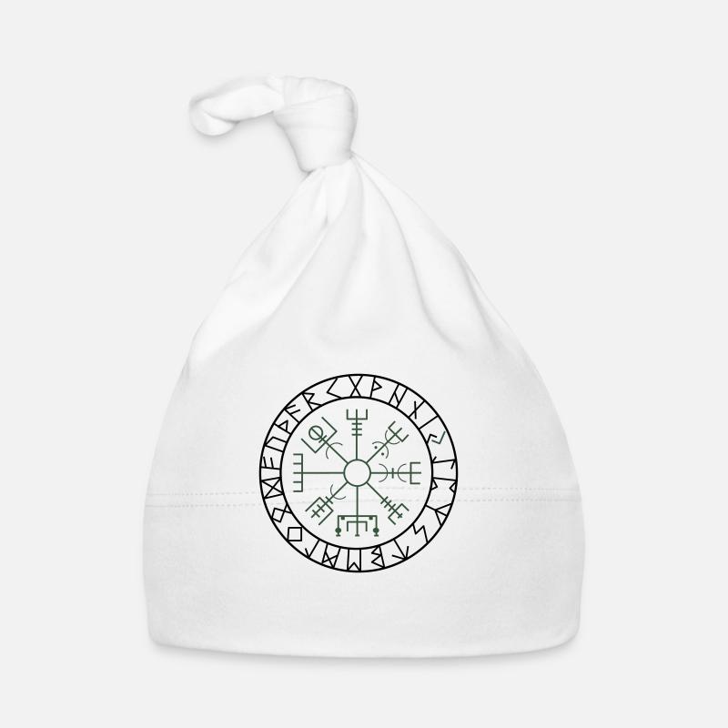 wikinger kompass Baby Bio-Mütze