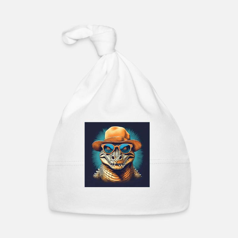 See you later Alligator Organic Baby Cap