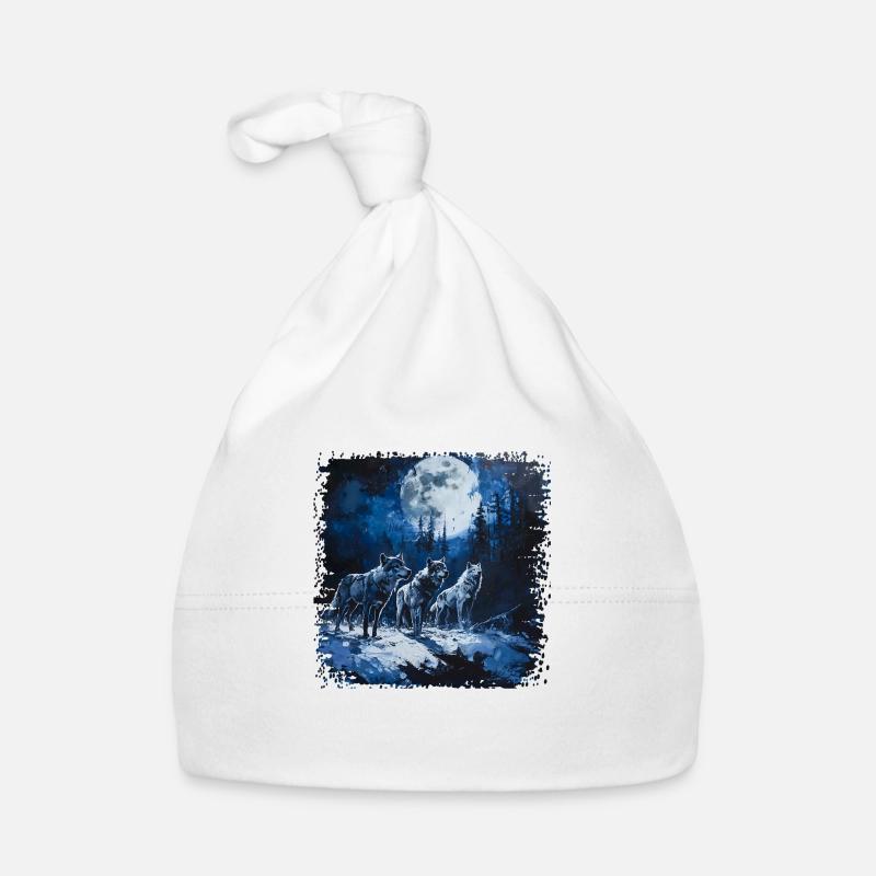 Le conte de fées du méchant loup ? Bonnet bio Bébé