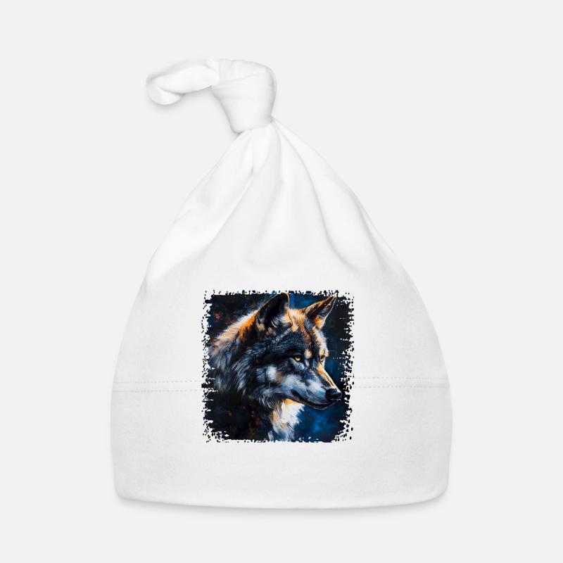 Le loup est souvent dépeint comme un méchant Bonnet bio Bébé