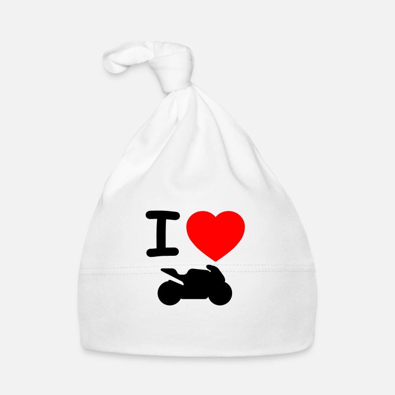 Motorrad Baby Bio-Mütze