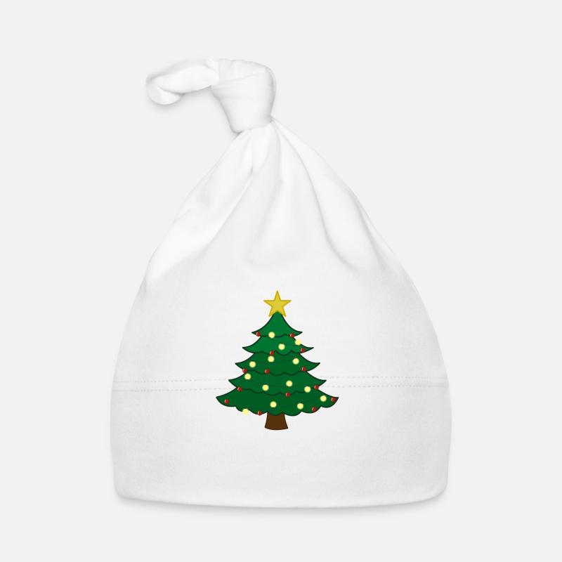 Joyeux sapin de Noël Bonnet bio Bébé