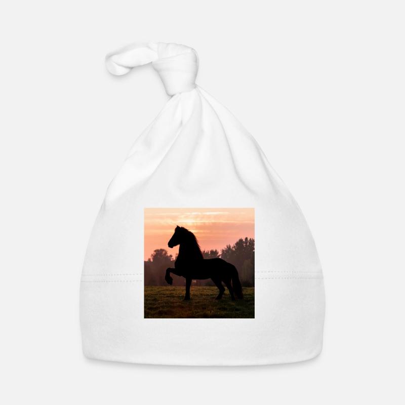 Matinée frisonne - Bonnet bio Bébé - blanc