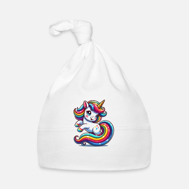 Unicorn Organic Baby Cap