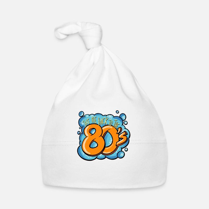 80s Art Baby Bio-Mütze