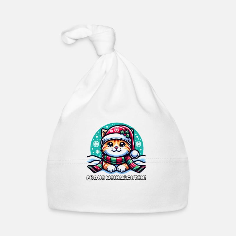 Chat mignon Noël Bonnet bio Bébé