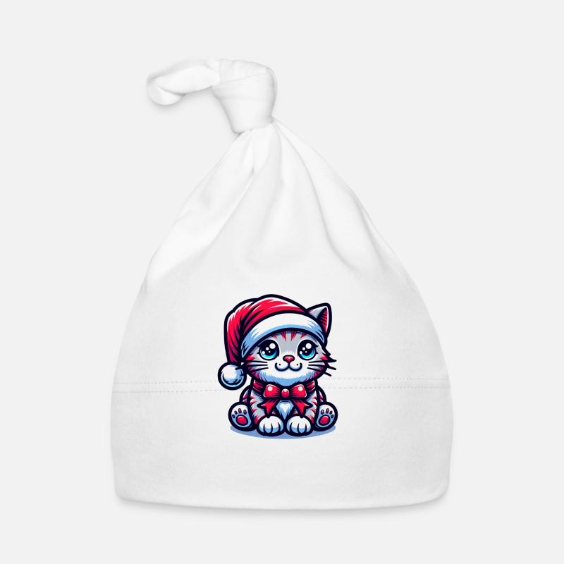 Chat mignon Noël Bonnet bio Bébé