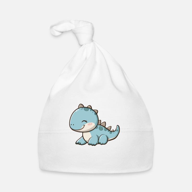 Dinosaurier - Dino Blau Baby Bio-Mütze