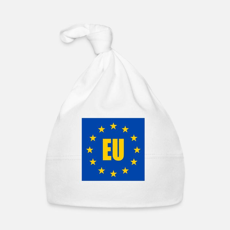 UE - Europe - Bonnet bio Bébé - blanc