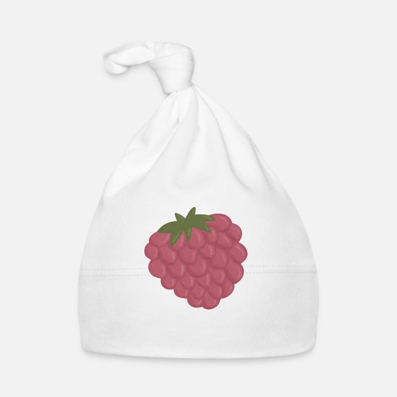 Raspberry Organic Baby Cap