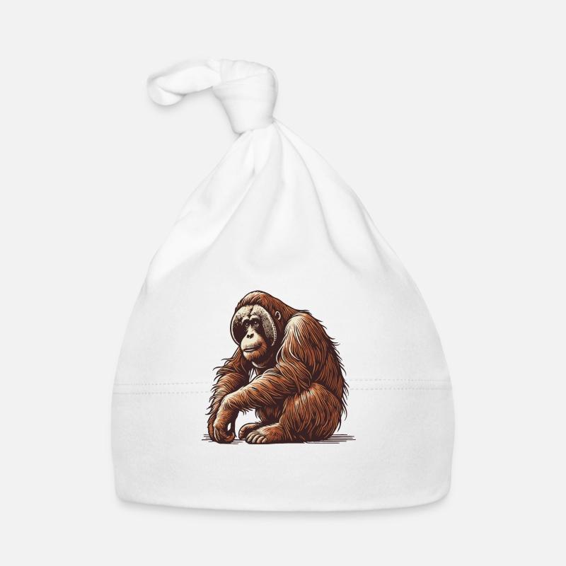 Orangutan Organic Baby Cap