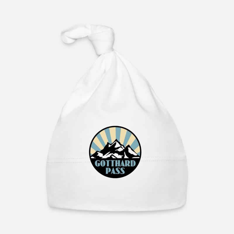 Gotthard Pass Organic Baby Cap