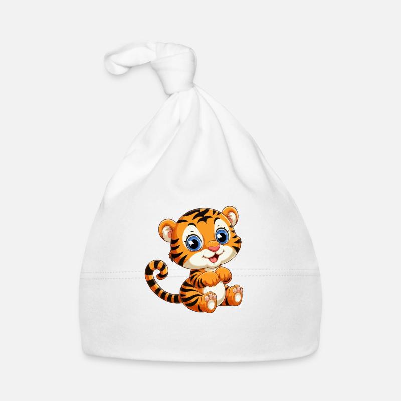 Tiger cub Organic Baby Cap