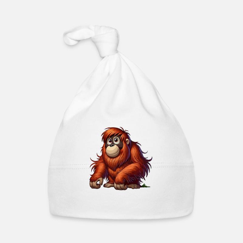 Orang-Utan 2 Baby Bio-Mütze