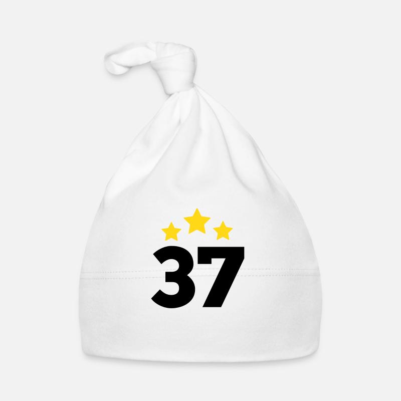 37 ans étoile - cadeau 37e anniversaire Bonnet bio Bébé