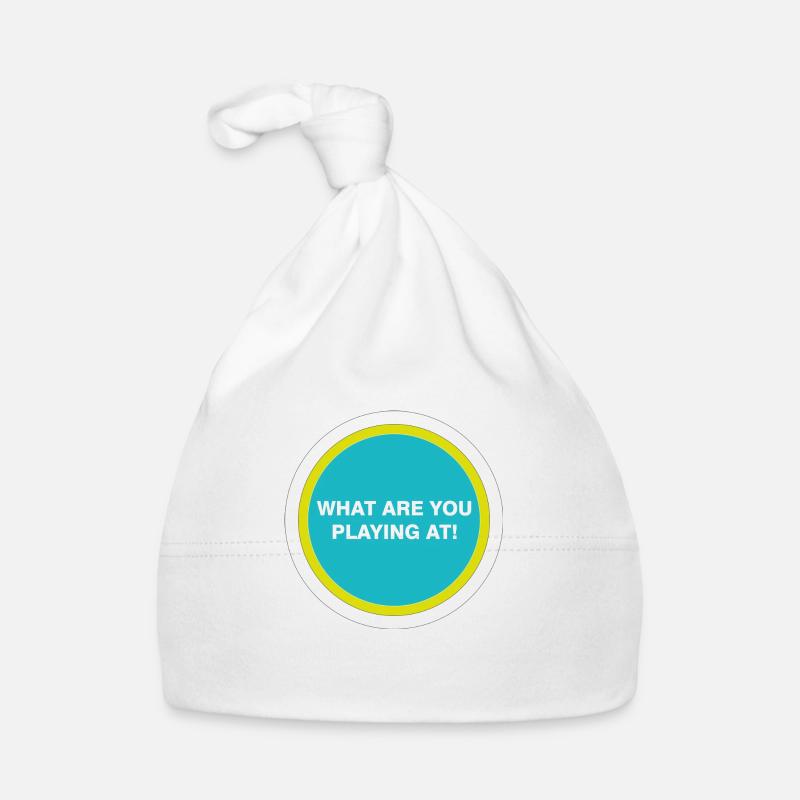 WTT - Bonnet bio Bébé - blanc