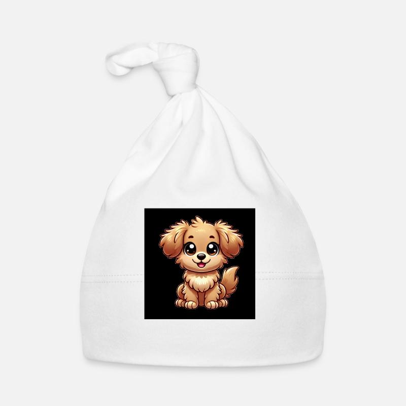 Chien mignon Bonnet bio Bébé