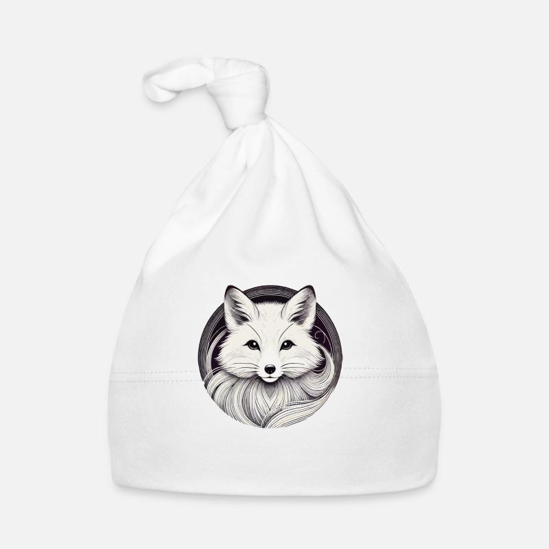 Renard doux Bonnet bio Bébé